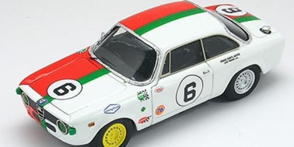 ALFA ROMEO GTA TRANS AM 1967 TEAM AUSCA RIVERSIDE - WINKLER N. 6
